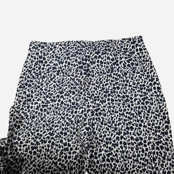 A New Day Women's Leopard Print Skinny Pants Size 4 Black White Stretch Trousers - Picture 5 of 5